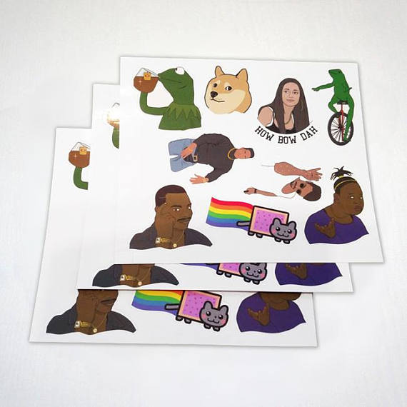 This gifts for your meme trash friends will go on all the hydroflasks. 