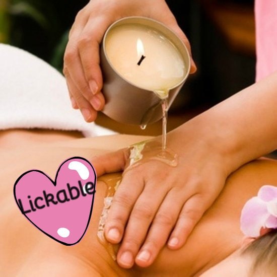 Edible massage oil for couples