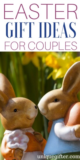 Appropriate Easter Gifts for Couples | Fun things to get my Mom and Dad for Easter | Easter Egg Hunt items for grandparents | What to put in an Easter basket for my parents | fun Easter presents for adults | Easter gift ideas for friends | Easter gifts for a couple |