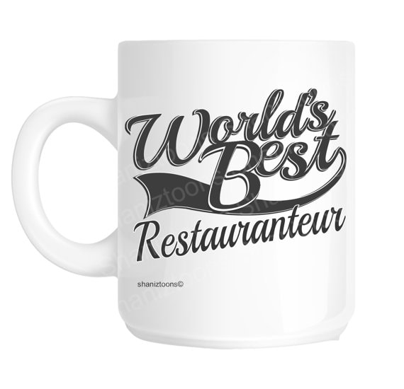 Gifts for restaurant owners let's them know you really think they're the best.