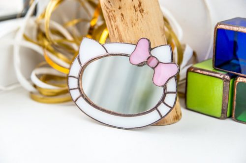 This hello kitty gifts for adults would look cute on any vanity. 