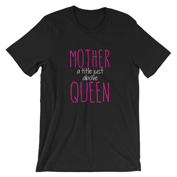 Mother title t-shirt for moms