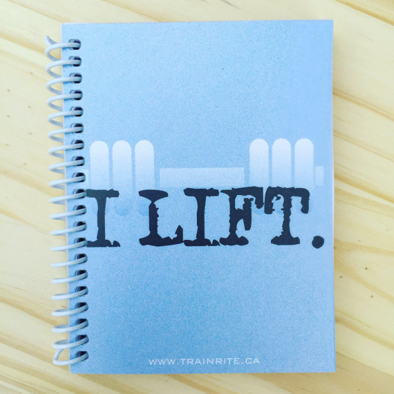 Training journal for your personal trainer - best gift idea!