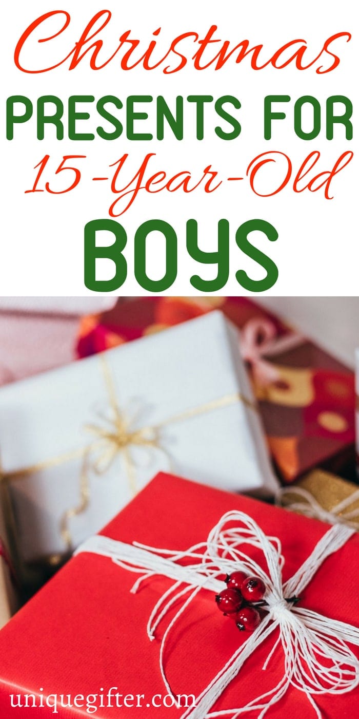 Christmas Gifts for a 15 year old boy | 15 year old boy gift ideas | What to buy a 15 year old boy for #Christmas | Unique gifts for a 15 year old boy | What to buy for a 15 year old boy | 15 year old boy gift ideas | clever 15 year old boy gifts | #gifts #holiday #boygifts