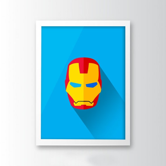 Iron man art print