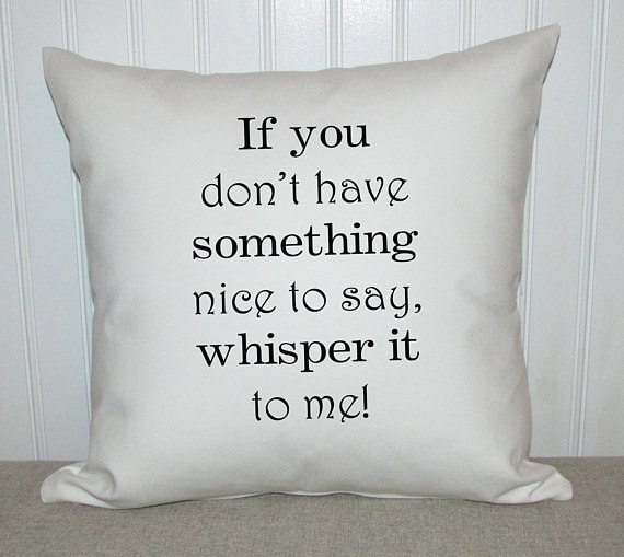 Mother's day gifts for sister-in-laws include this fun pillow.