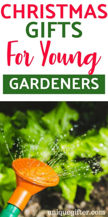 Christmas Gifts for Young Gardeners | What to buy for a young gardener | Holiday presents for a young child who gardens | Gardener Gifts for Kids | Young Gardener Creative Gifts | Special Gifts to Buy a Young Gardener for the Holidays | #Christmas #gardening #KidGift