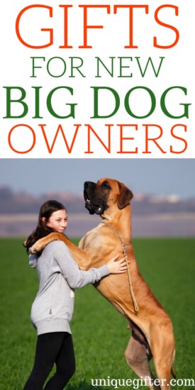 Gifts for new big-dog owners | Best New Big Dog Owner Gift Ideas | Entertaining Gifts for A New Big Dog Owners | Dog Owner Gifts | Presents for Someone Who Owns a New Big Dog | Large Dog Breed Gift ideas | Presents to Keep Large Dogs Busy | #bigdogs #gifts #petlover
