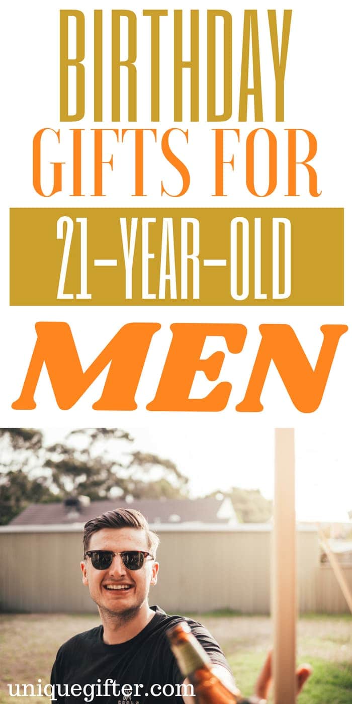 20 Birthday Gifts for 21 Year Old Men - Unique Gifter