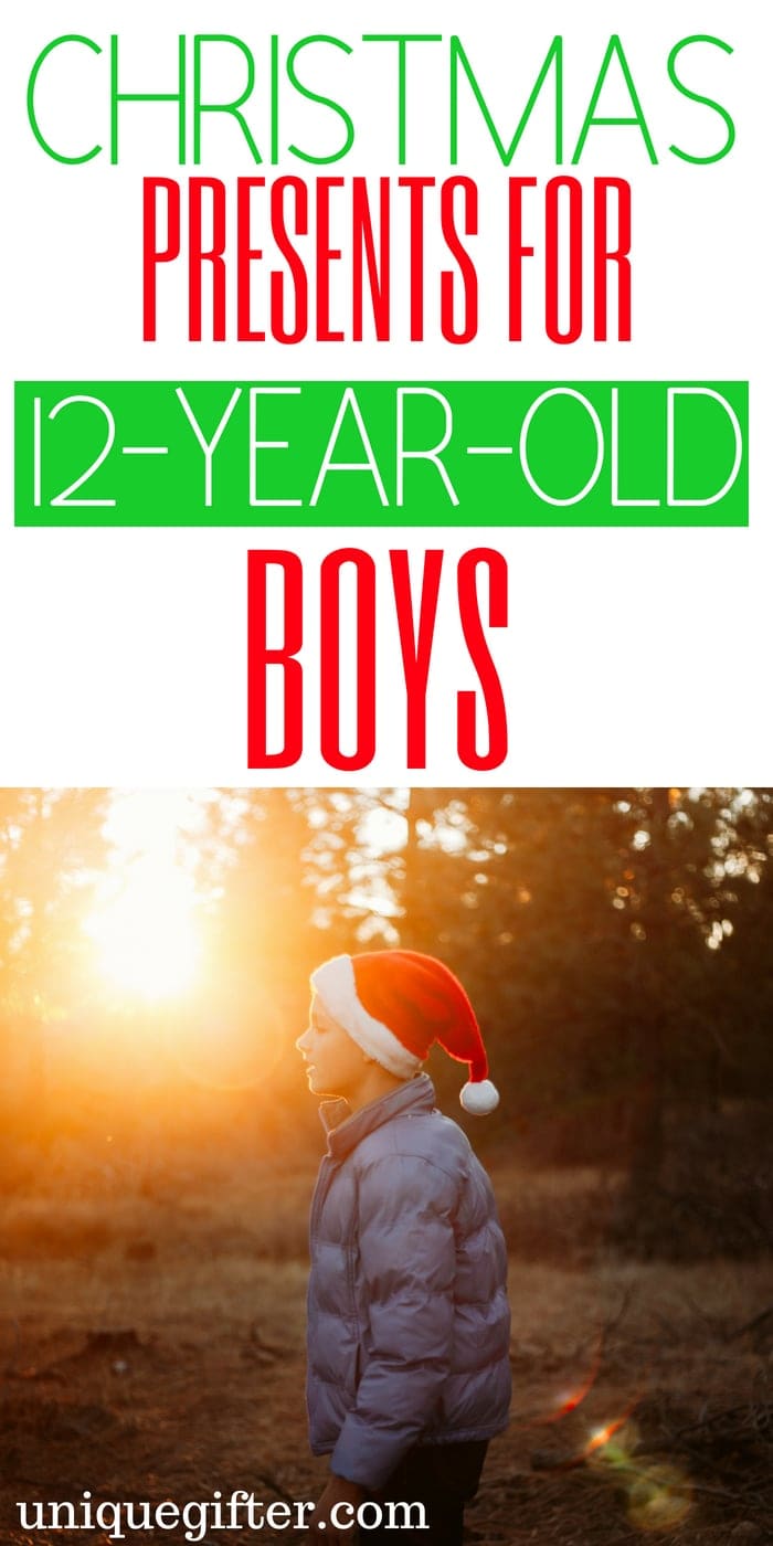 Christmas Presents for 12 Year Old Boys | 12 Year Old Boys gift ideas | What to buy a 12 Year Old Boy for #Christmas | Classroom gifts for a 12 Year Old Boy | Unique gifts for 12 Year Old Boys | What to buy for a 12 Year Old Boy for birthday | 12 Year Old Boy gift ideas | clever 12 Year Old Boys gifts | #gifts #holiday #boygifts