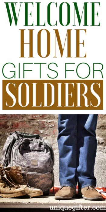 Memorable Welcome Home Gifts for a Soldier | Welcome Home Soldier Gifts | Presents to Welcome home a soldier | Patriotic Gift ideas | What to buy a soldier who served | Christmas Gifts for a Soldier | Thank you gifts for a soldier | #soldier #giftideas #presents