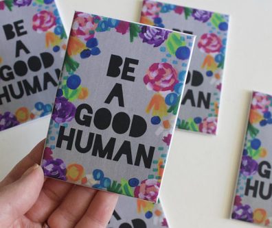 They'll smile every time they see this Gifts for Positive Thinking on the fridge. 