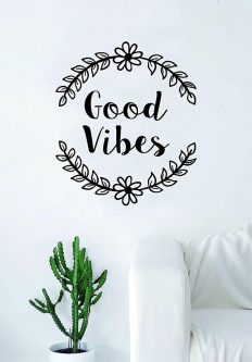 This Gifts for Positive Thinking would look cute on any wall. 