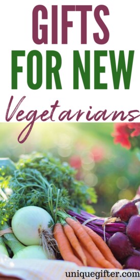 What to buy for a new vegetarian | Newly Vegetarian Gift Ideas | Presents for a Vegetarian | New Vegetarian Gifts | Unique Vegetarian Inspired Gifts | Clever gifts for a Vegetarian | #vegetarian #giftideas #presents