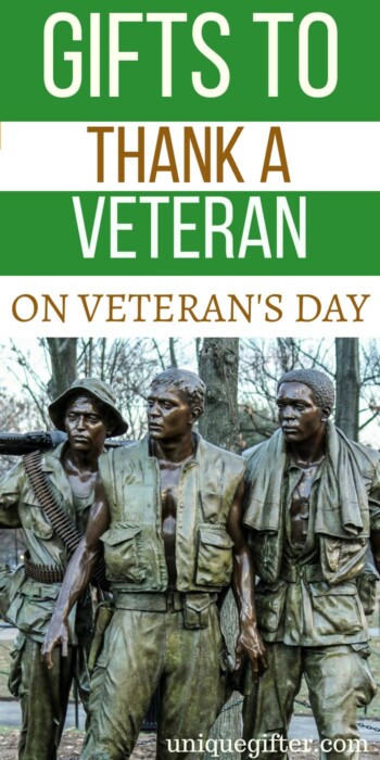 gifts to thank a veteran on veteran's day | What to buy a vet for Veteran’s Day | Veteran’s Day Gift Ideas | Special gifts for a Veteran on Veteran’s Day | Unique Presents to Buy a Veteran | Thank You Gifts For Someone Who Has Served In Military #GiftIdeas #Veteran #Holiday