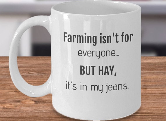 Gift Ideas for Farmers include ones with puns. 