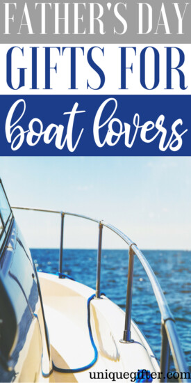 presents for boat lovers