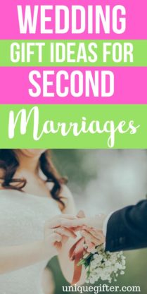 Wedding Gift Ideas For Second Marriages | Unique Gifter