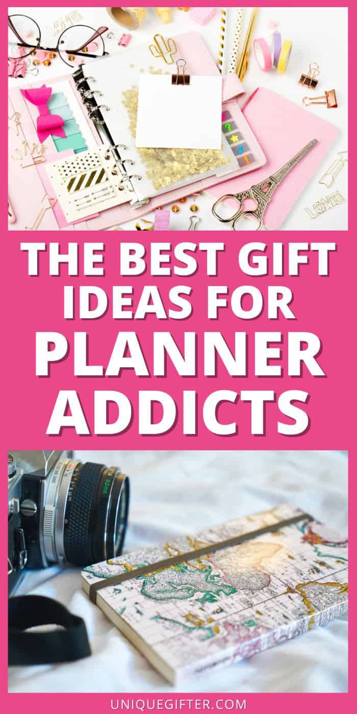 Gifts for Planner Addicts Unique Gifter