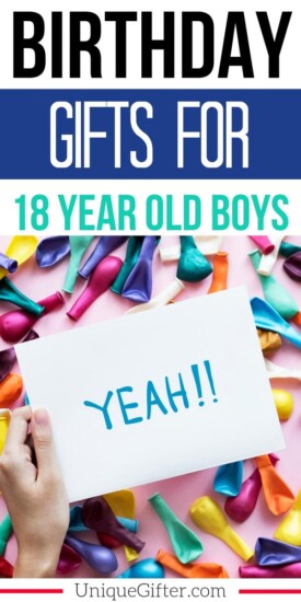 Birthday Gifts for a 18 year old boy | The perfect Birthday Gifts for a 18 year old boy | 18 year old boy Birthday Presents | Modern 18 year old boy Gifts | Special Gifts To Celebrate His 18th Birthday | 18th Birthday Presents to Buy for him | Unique Birthday Gifts for his 18th birthday | #birthday #18yearsold #forhim