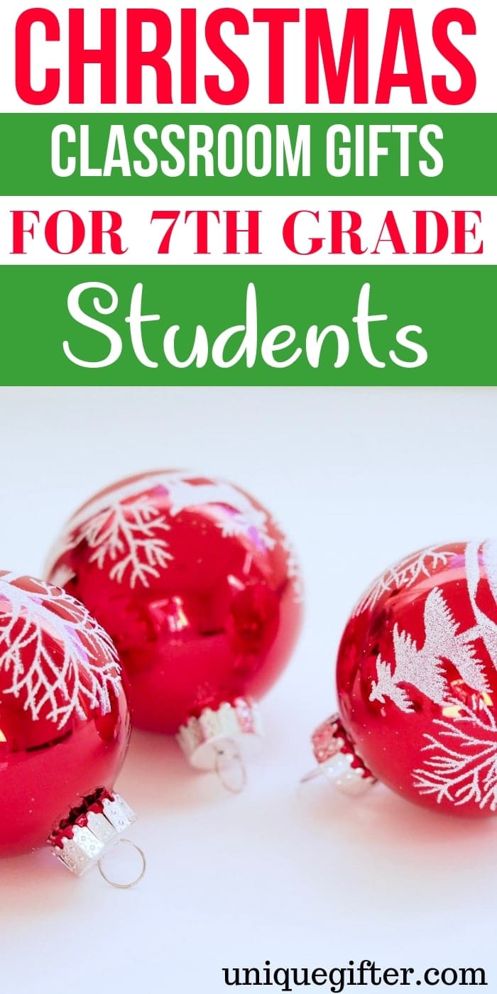 Christmas classroom gifts for 7th grade students | Christmas Gifts for 7th grade students that they will love | 7th grade students gift ideas | What to buy a 7th grade students for #Christmas | 7th grade students presents | Unique gifts for a 7th grade students | What to buy a C 7th grade students for the holidays | 7th grade students gift ideas for a friend | Christmas | Present | Holiday #7th gradestudents #holiday #giftideas