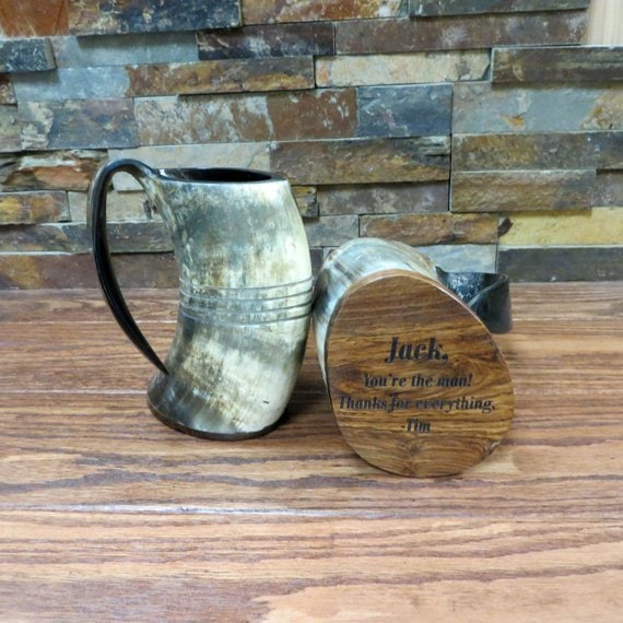 Authentic Buffalo Horn Mug