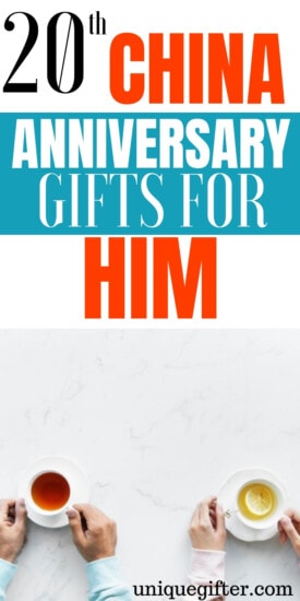 20th China Anniversary Gifts For Him | Presents For Husband | Wedding Anniversary Gifts | 20th Wedding Anniversary | Gifts For Husband | Creative Wedding Anniversary Gifts | Unique Wedding Anniversary Gifts | Thoughtful Husband Gifts | #gifts #giftguide #anniversary #presents #unique