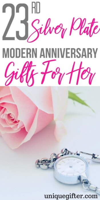 23rd Silver Plate Modern Anniversary Gifts For Her | 23rd Wedding Anniversary Gifts | 23rd Anniversary Gifts | Anniversary Gifts For Her | 23rd Anniversary Gift Guide | Unique Gifts For Wife | Creative Gifts For Wife | Creative Anniversary Gifts | Unique Anniversary Gifts | #gifts #giftguide #presents #anniversary #unique