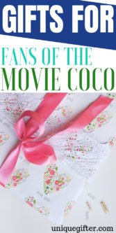 Gifts For Fans Of The Movie Coco | Coco Gifts | Coco Presents | Coco Movie Gifts | Unique Coco Movie Presents | Gifts for The Movie Coco | #gifts #giftguide #coco #movie #unique