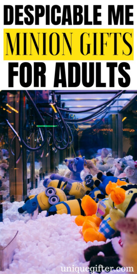 Despicable Me Minion Gifts For Adults | Minion Gifts | Despicable Me Gifts | Presents For Adults | Adult Minion Gifts | Minion Fanatics | Minion Presents | #unique #despicableme #adult #presents #cool