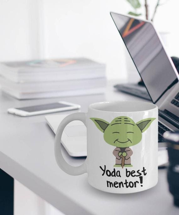 Yoda best mentor mug for a PhD advisor
