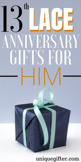 13th Lace Anniversary Gifts For Him | Gifts for 13th Wedding Anniversary | Gifts For Husband | Creative Anniversary Gifts | Creative 13th Anniversary Gifts | Anniversary Gifts For Him | Lace Anniversary Gift Ideas | Gift Ideas For 13th Anniversary | #gifts #giftguide #anniversary #presents #unique