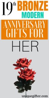 19th Bronze Modern Anniversary Gifts For Her | Gifts For Your Wife | Wedding Anniversary Gifts | Gifts To Celebrate Anniversary | Present Ideas For Your Wife | Gifts For Her | 19th Anniversary Gifts | 19th Wedding Anniversary | Gifts She Will Love | Anniversary Gifts | #gifts #giftguide #anniversary #presents #unique