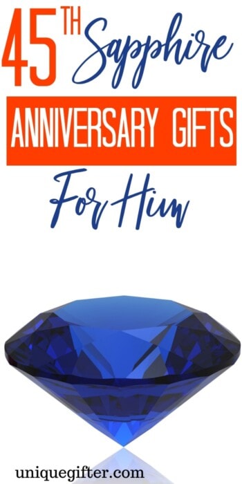 45th Sapphire Anniversary Gifts For Him | Gifts For Your Husband | Anniversary Gifts For Your Husband | 45th Wedding Anniversary Gifts | 45th Wedding Anniversary Presents | Unique Gifts For Your Husband | Creative Gifts For Your Husband | Anniversary Presents For Him | #gifts #giftguide #anniversary #presents #unique