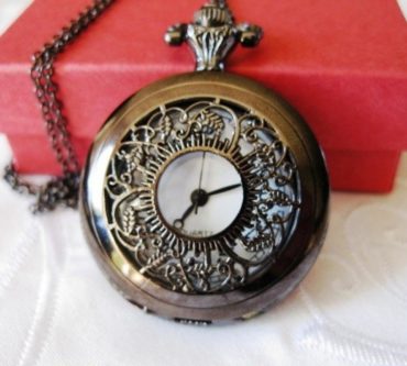 Pocket Watch with Lace Filigree for him