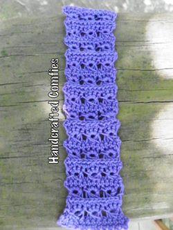 Broomstick Lace Bookmark handmade