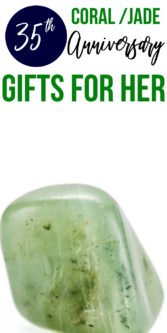 35th Coral/Jade Anniversary Gifts For Her | Anniversary Gifts For Her | Wedding Anniversary Gifs For Wife | Jade Gifts For Wife | Coral Gifts For Wife | 35th Wedding Anniversary Gift Ideas | 35th Wedding Anniversary Presents | Presents For Wife | Presents For Her | #gifts #giftguide #anniversary #presents #unique