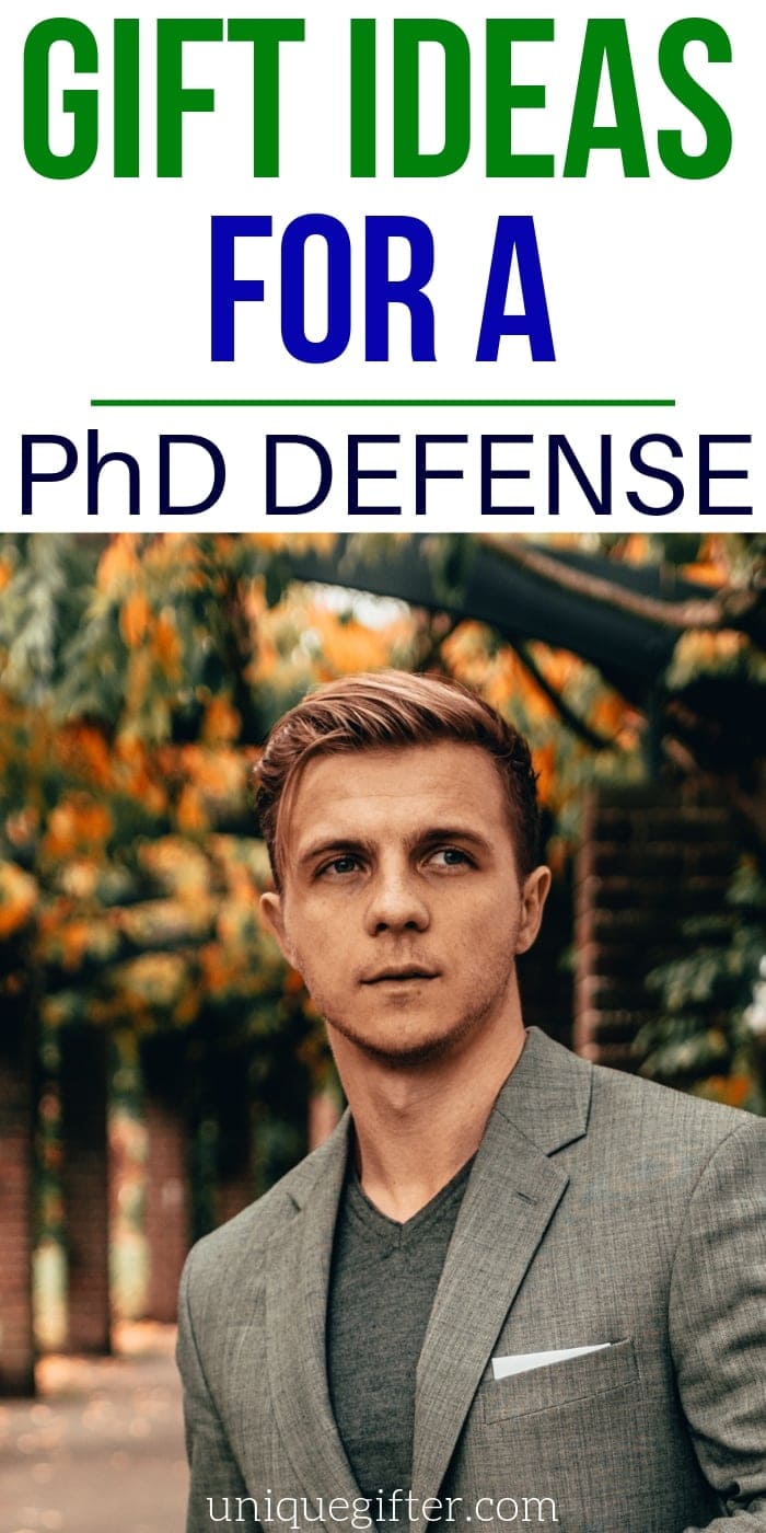dissertation defense gifts