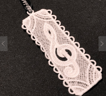 Lace bookmark