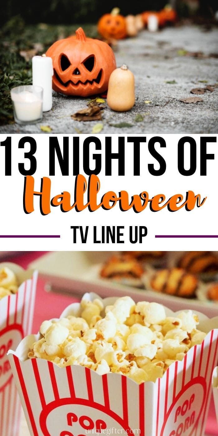 13 Nights of Halloween - TV Lineup for 2017 - Unique Gifter