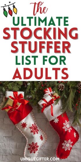 400+ Stocking Stuffer Ideas for Adults! - Unique Gifter