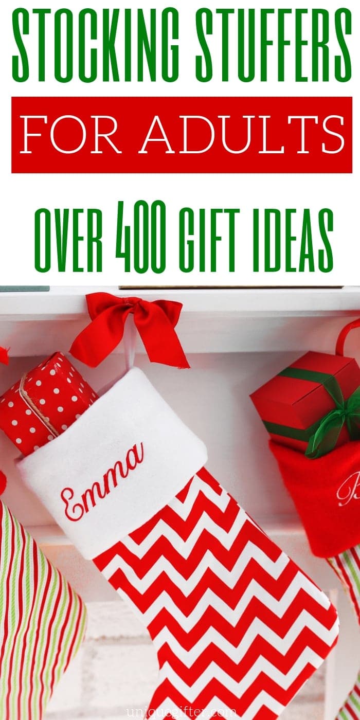 500+ Stocking Stuffer Ideas for Adults!