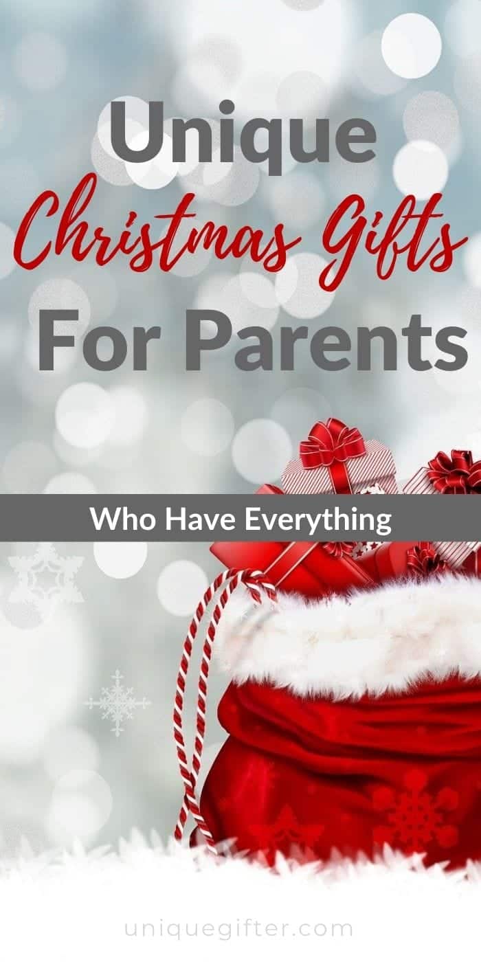 best gifts to get your parents