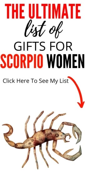 Gift Ideas for a Scorpio Woman
