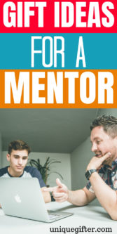 Thank you gift ideas for mentors | Ways to say thank you to a coach | How to show appreciation for a mentor | Career coach gifts | Workplace sponsor gifts | #gifts #giftguide #presents #mentor #uniquegifter #professional
