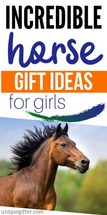 Horse Gift Ideas For Girls | Horse Gifts | Gifts For Horse Fanatics | Horse Lover Gifts | Girl Gifts | Horse Loving Girl Gifts | #gifts #giftguide #presents #horse #girl #uniquegifter