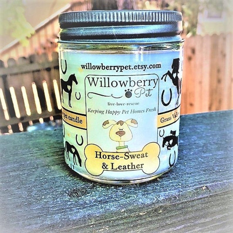 Candle in a jar - willowberry. 