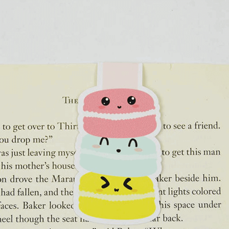 macaron book mark kawaii stocking stuffer ideas for teenage girls