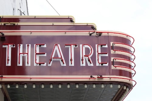 theatre signage