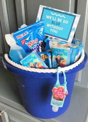 Blue Without You Gift Basket Idea - Easy, Affordable & Fun Present